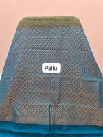 Dark Green Pure Kanchi Pattu Saree pallu