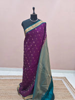 Wine Pure Kanchi Pattu Saree 