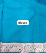 Wine Pure Kanchi Pattu Saree blouse