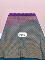 Purple Pure Kanchi Pattu Saree pallu