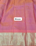 Royal Blue Pure Kanchi Pattu Saree Blouse