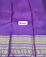 White Pure Kanchi Pattu Saree Blouse