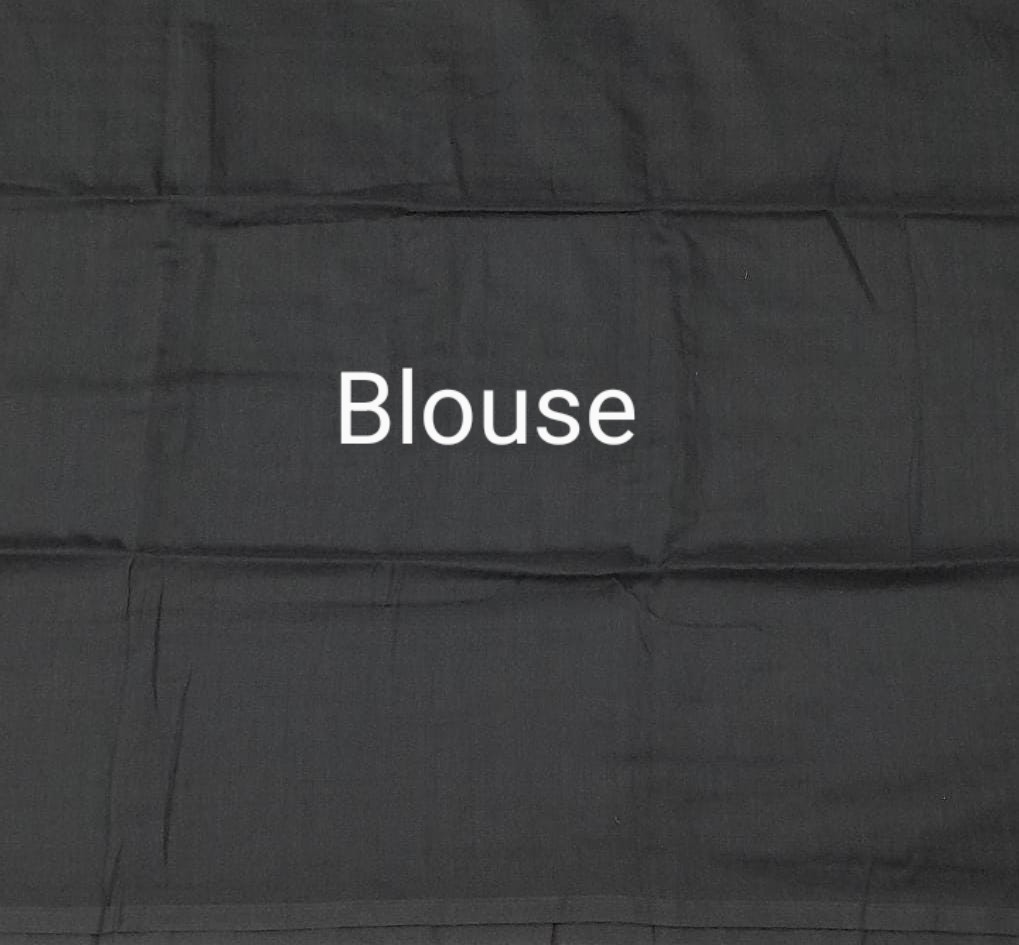 Black Khadhi cotton Blouse
