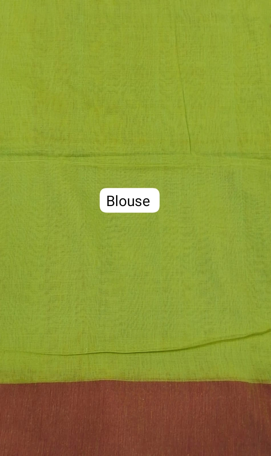 Elegant Lemon Yellow Khadhi Saree  Blouse