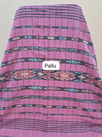 Rose Pink Khadhi Cotton Saree Pallu