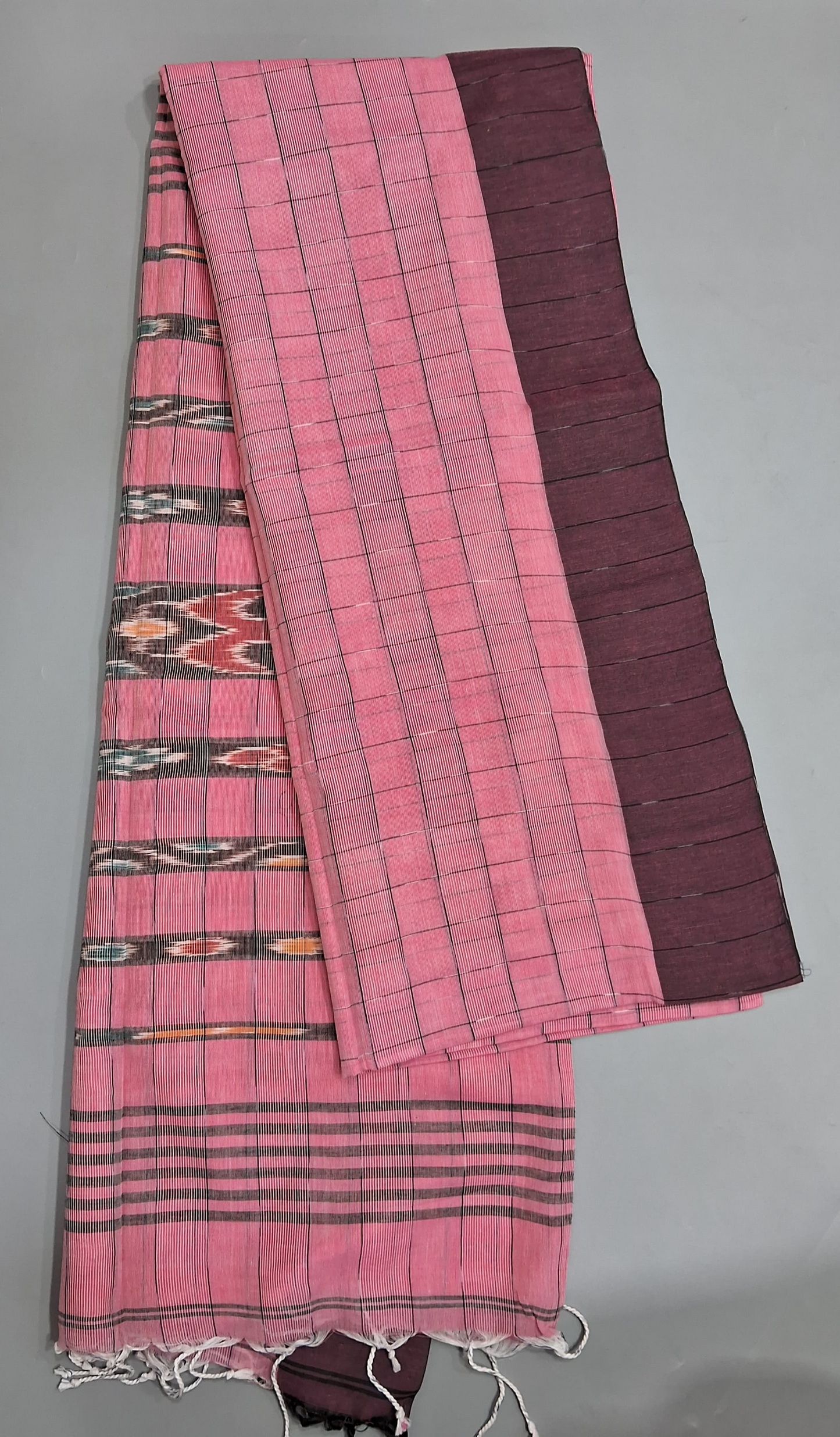 Pink Khadhi Cotton_ Saree
