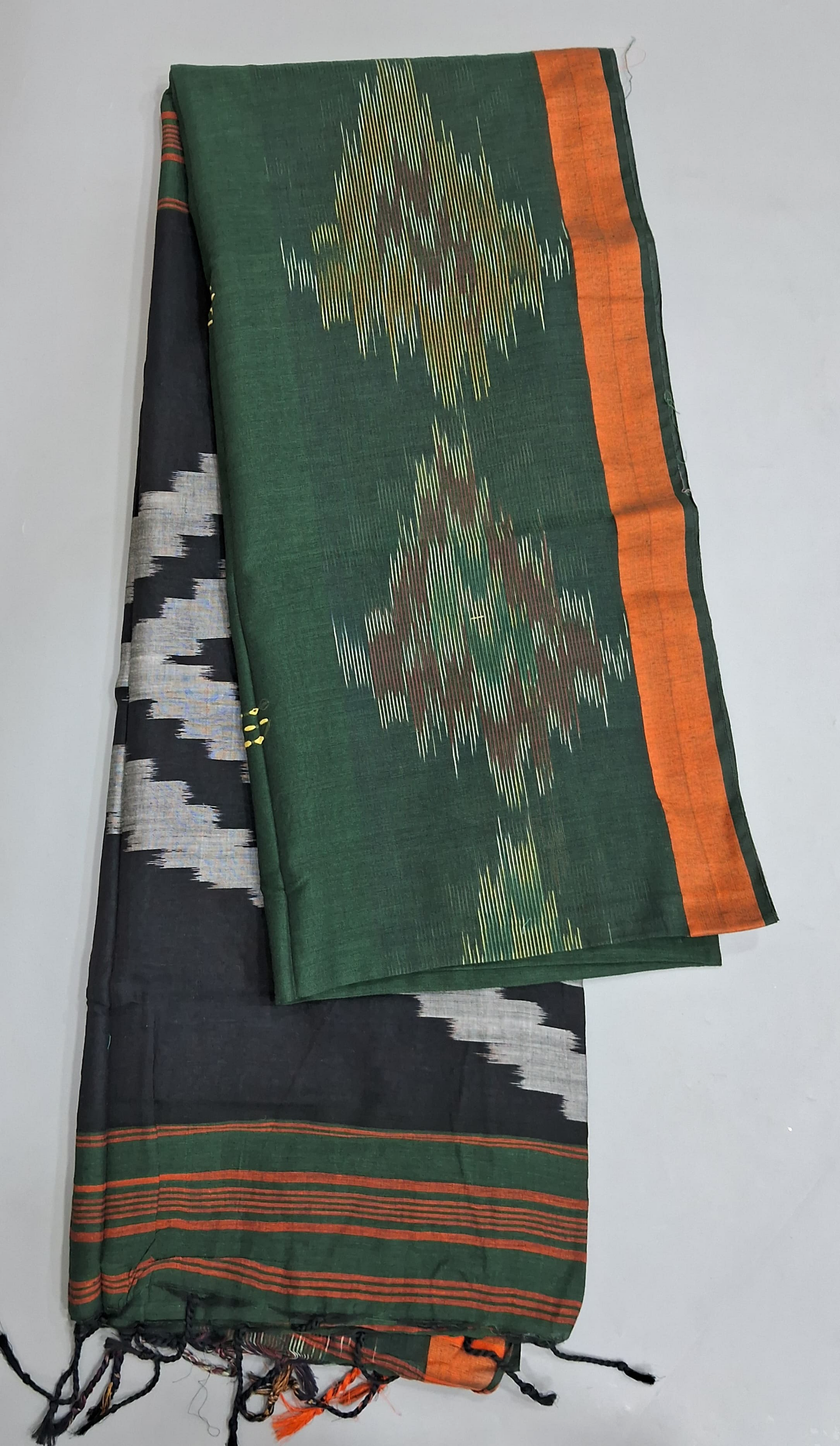 Deep Green Handloom _Grace