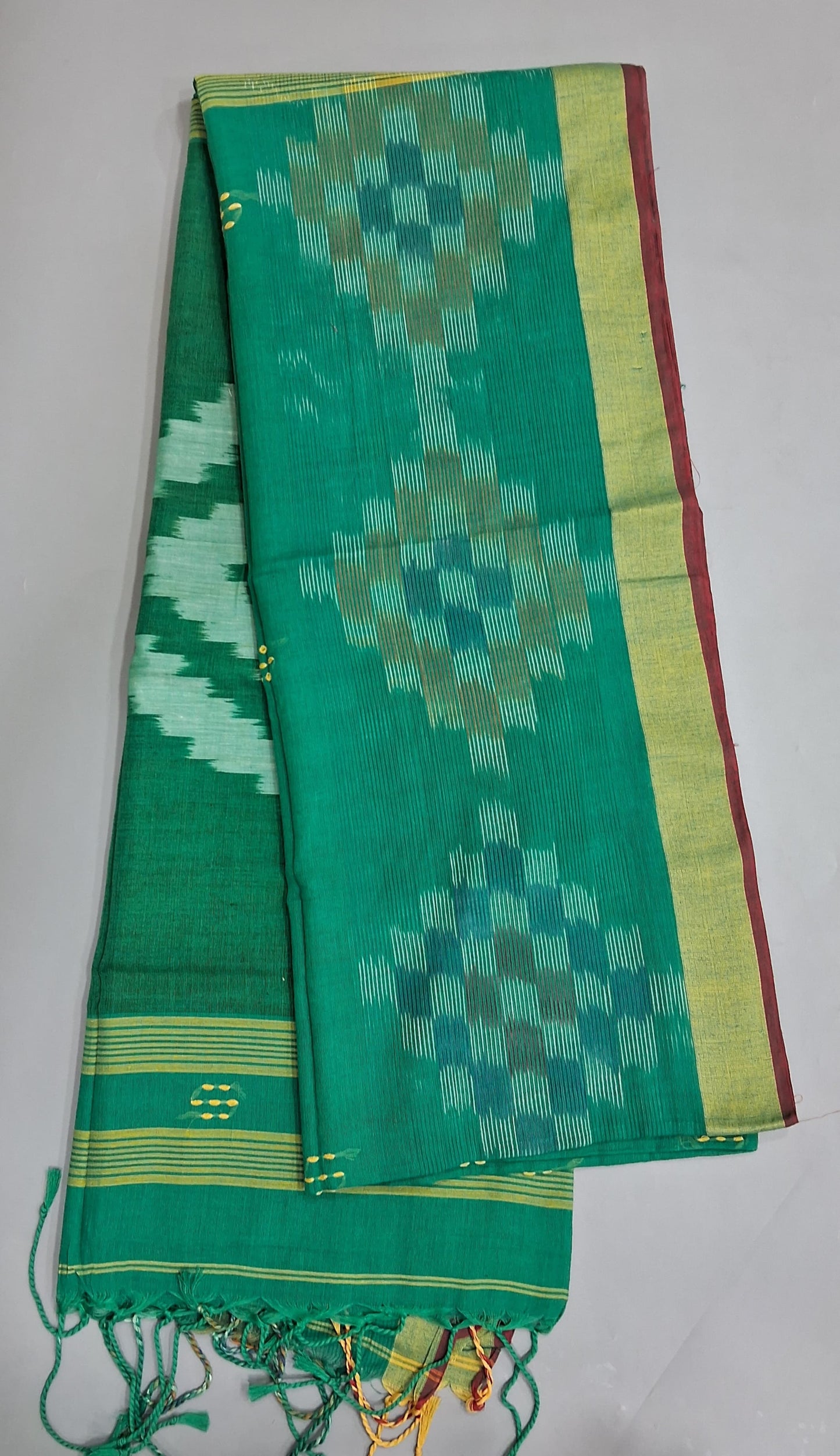 Marine blue Khadhi Cotton Saree