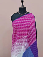 White Khadhi Cotton Saree 1