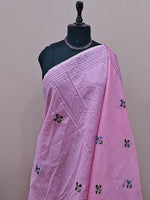 Baby Pink Khadhi Cotton Saree  1