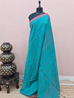 Rama Green Khadhi Cotton Saree