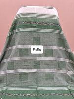 Off-White Pure Khadhi Cotton Saree Pallu