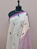 Soft Blush Khadhi Cotton Saree 1
