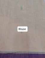 Soft Blush Khadhi Cotton Saree Blouse