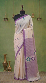 Soft Blush Khadhi Cotton Saree