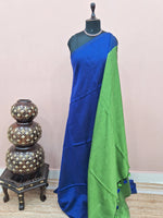 Royal Blue Khadhi Cotton Saree
