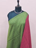 Mehendi Green Khadhi Cotton Saree 1