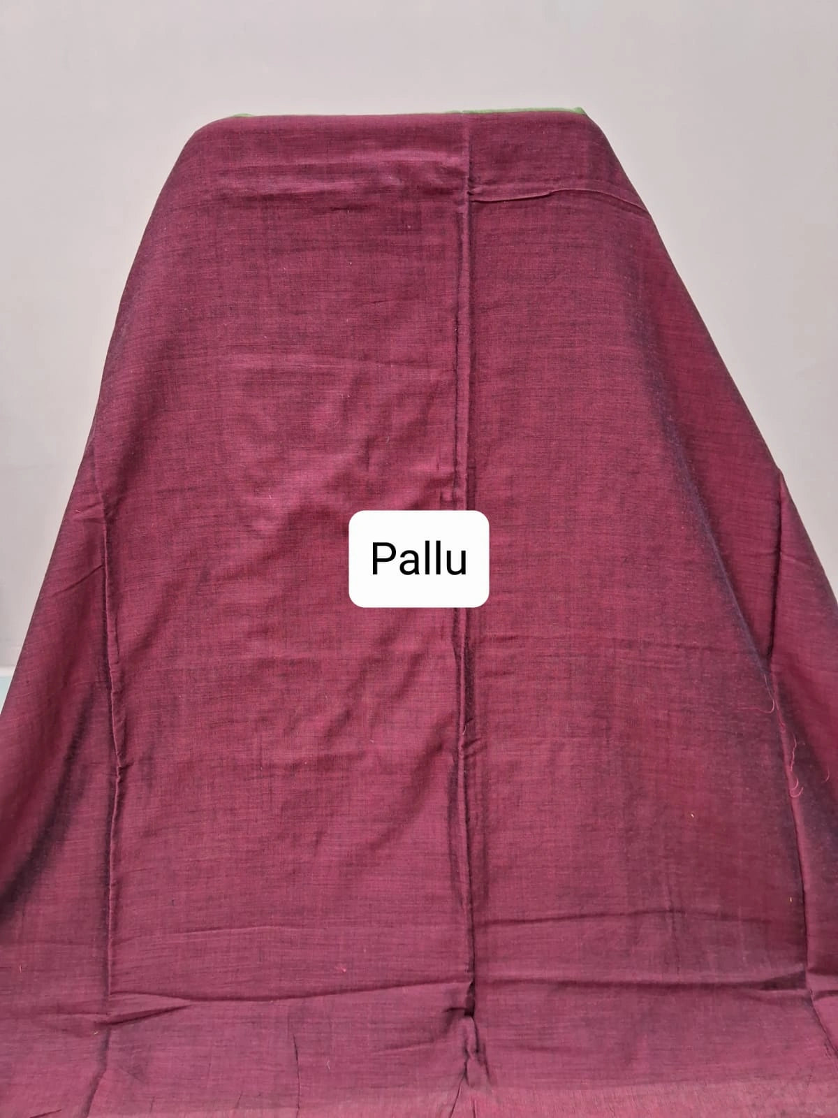 Mehendi Green Khadhi Cotton Saree Pallu