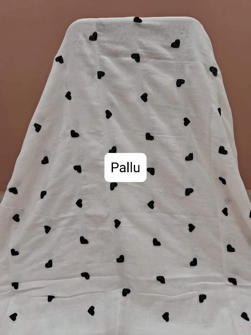 White Khadhi Cotton Saree Pallu