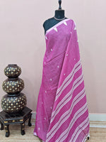 Onion Pink Khadhi Cotton Saree