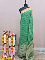 Green Khadhi Cotton Saree