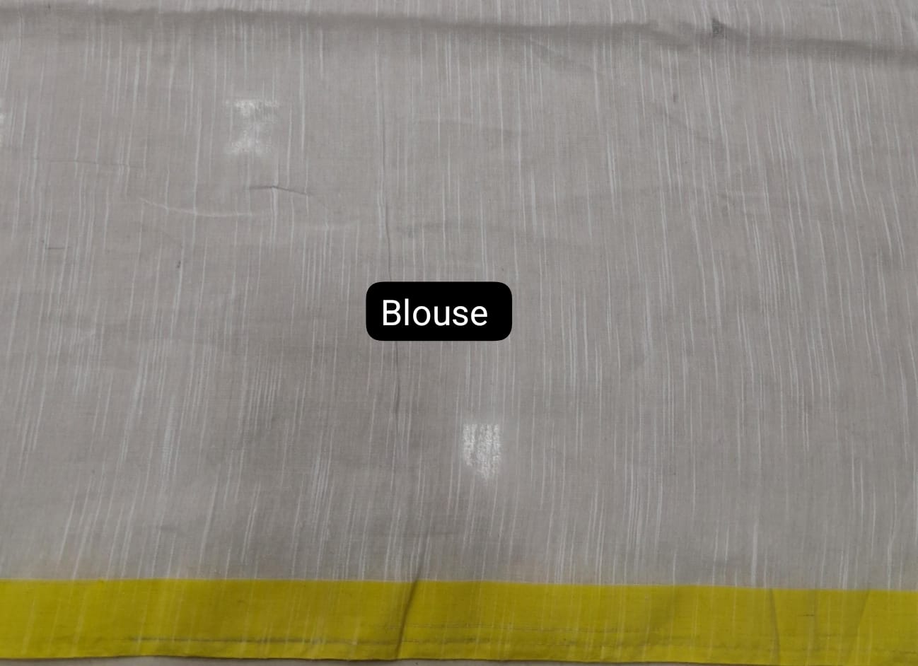 White Khadi Cotton Saree