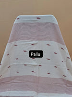 Soft White Khadhi Cotton Ethnic Wear Saree Pallu