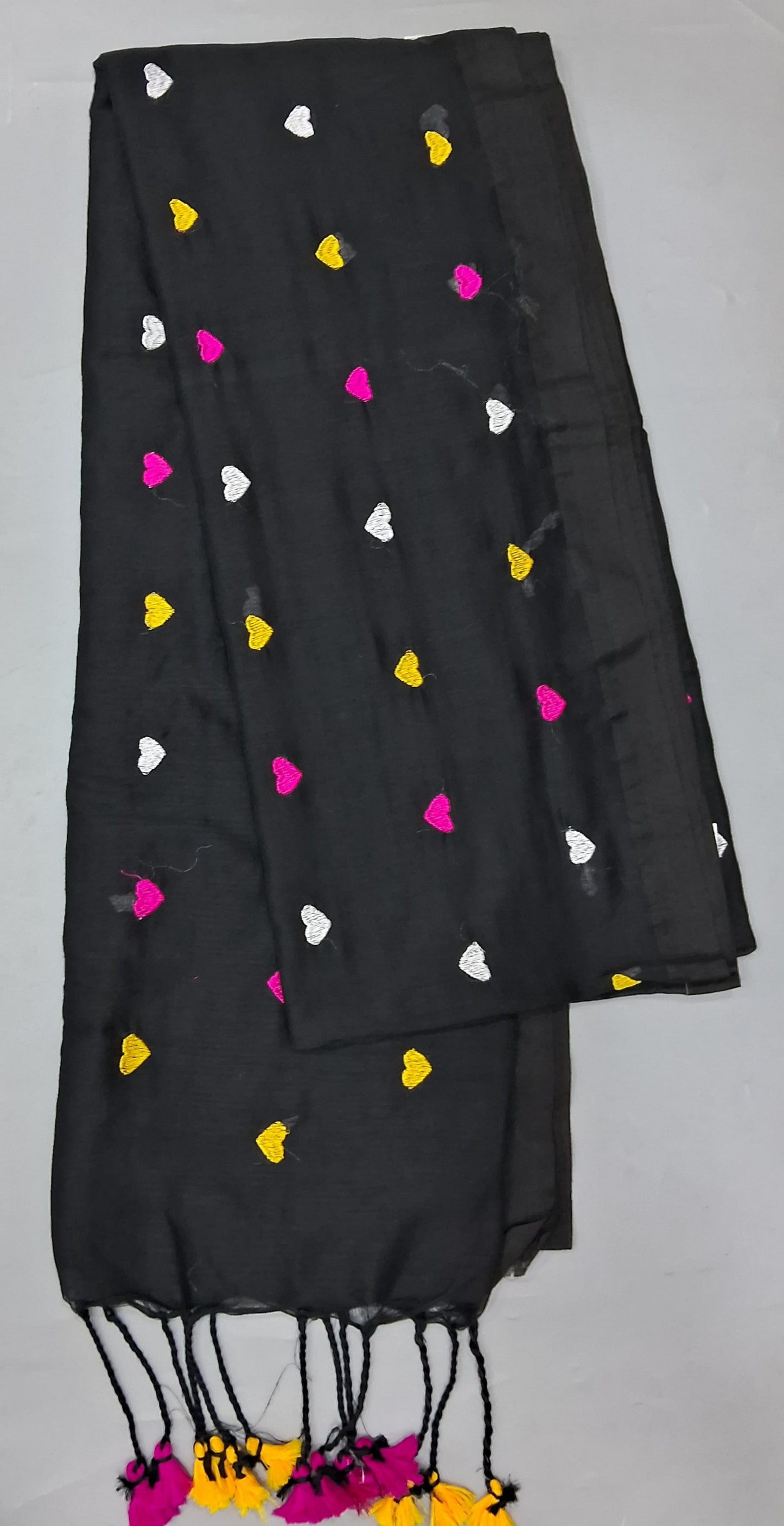 Chic Ebony Khadhi _Saree