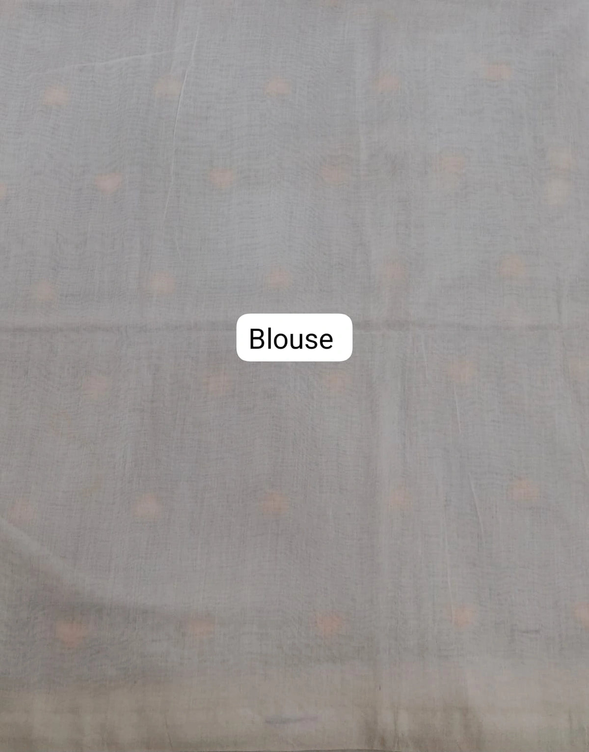 Regal Ivory White Khadhi Cotton Handloom Saree Blouse