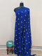 Royal Blue Khadhi Cotton Saree