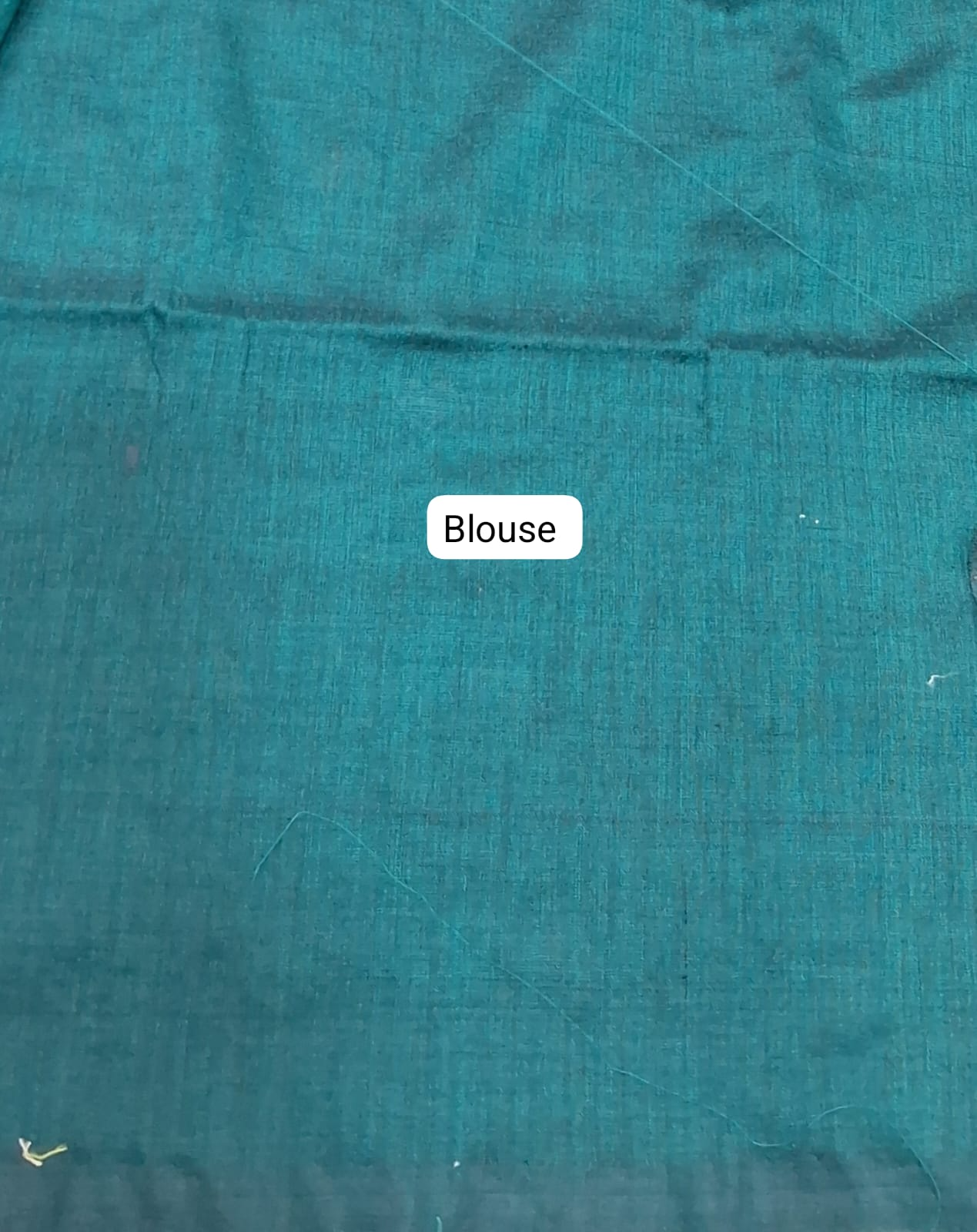 Bottle Green Khadi Elegance blouse