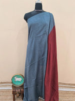Stone Grey Khadhi cotton Saree