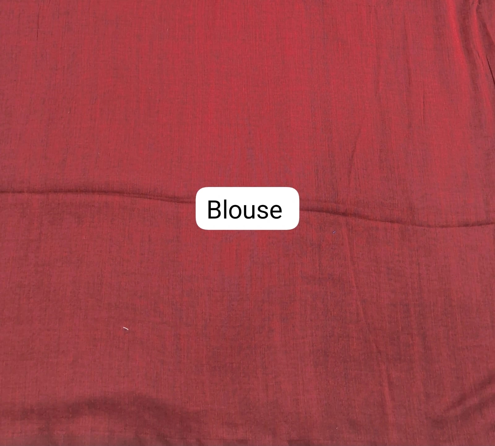 Stone Grey Khadhi cotton Saree Blouse