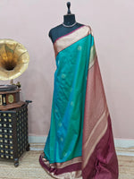 Rama Green Kanchi Soft Silk Saree