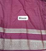 Rama Green Kanchi Soft Silk Saree Blouse