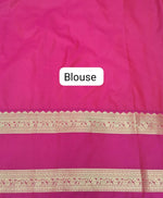 Off-White Kanchi Soft Silk Saree Blouse