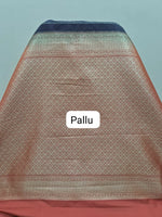 Dark Purple Kanchi Soft Silk Saree Pallu