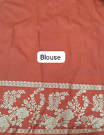 Dark Purple Kanchi Soft Silk Saree Blouse
