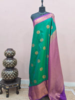 Green Kanchi Soft Silk Saree