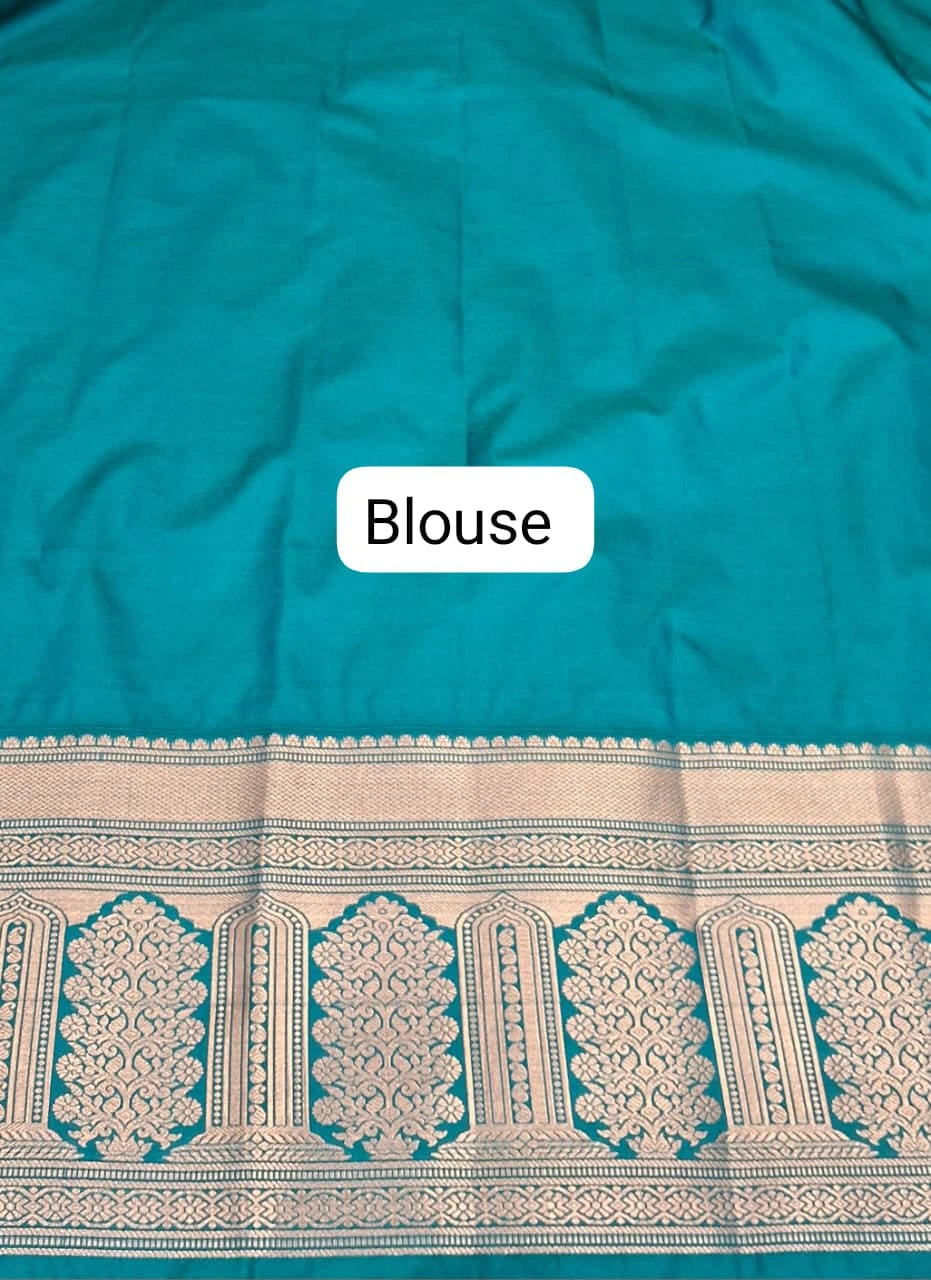 Purple Kanchi Soft Silk Saree Blouse