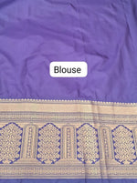 Lime Yellow Kanchi Soft Silk Saree Blouse