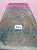 Pink Kanchi Soft Silk Saree Pallu