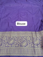 Green Kanchi Soft Silk Saree Blouse