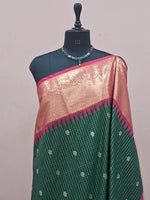 Green Kanchi Soft Silk Saree 1