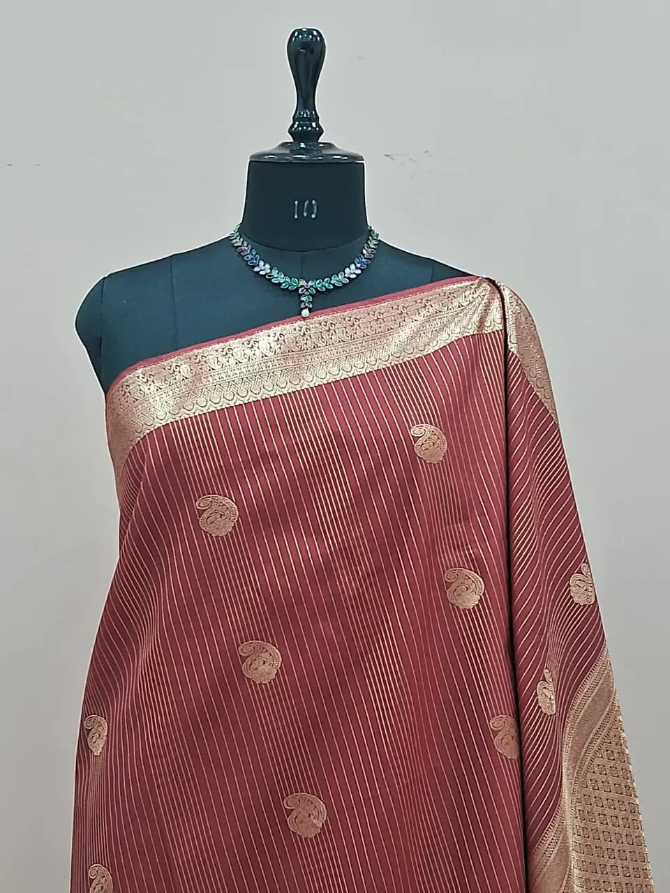 Red Kanchi Soft Silk Saree 1