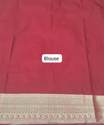 Red Kanchi Soft Silk Saree Blouse