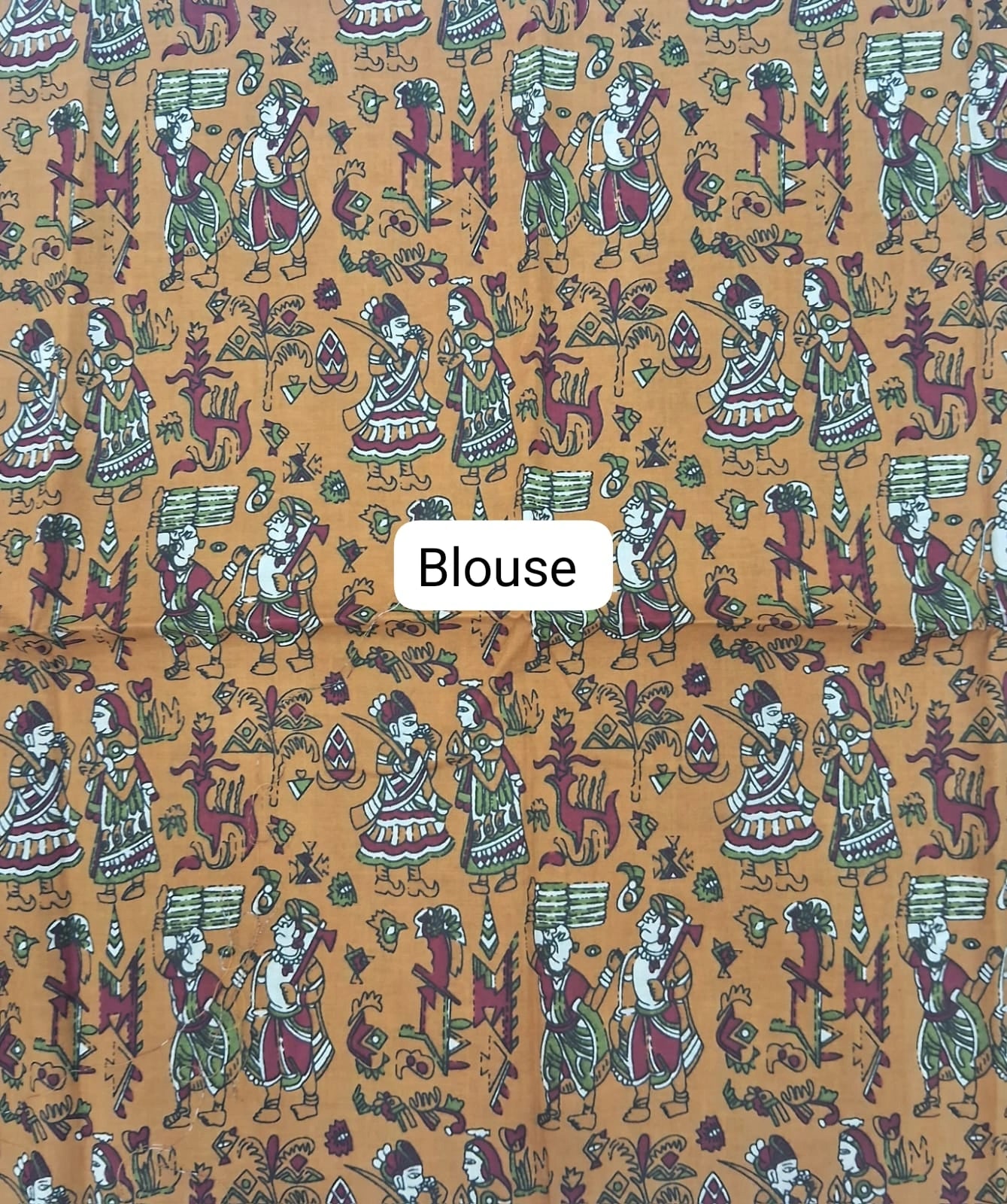 Classic Black Plain Linen Cotton Saree Blouse