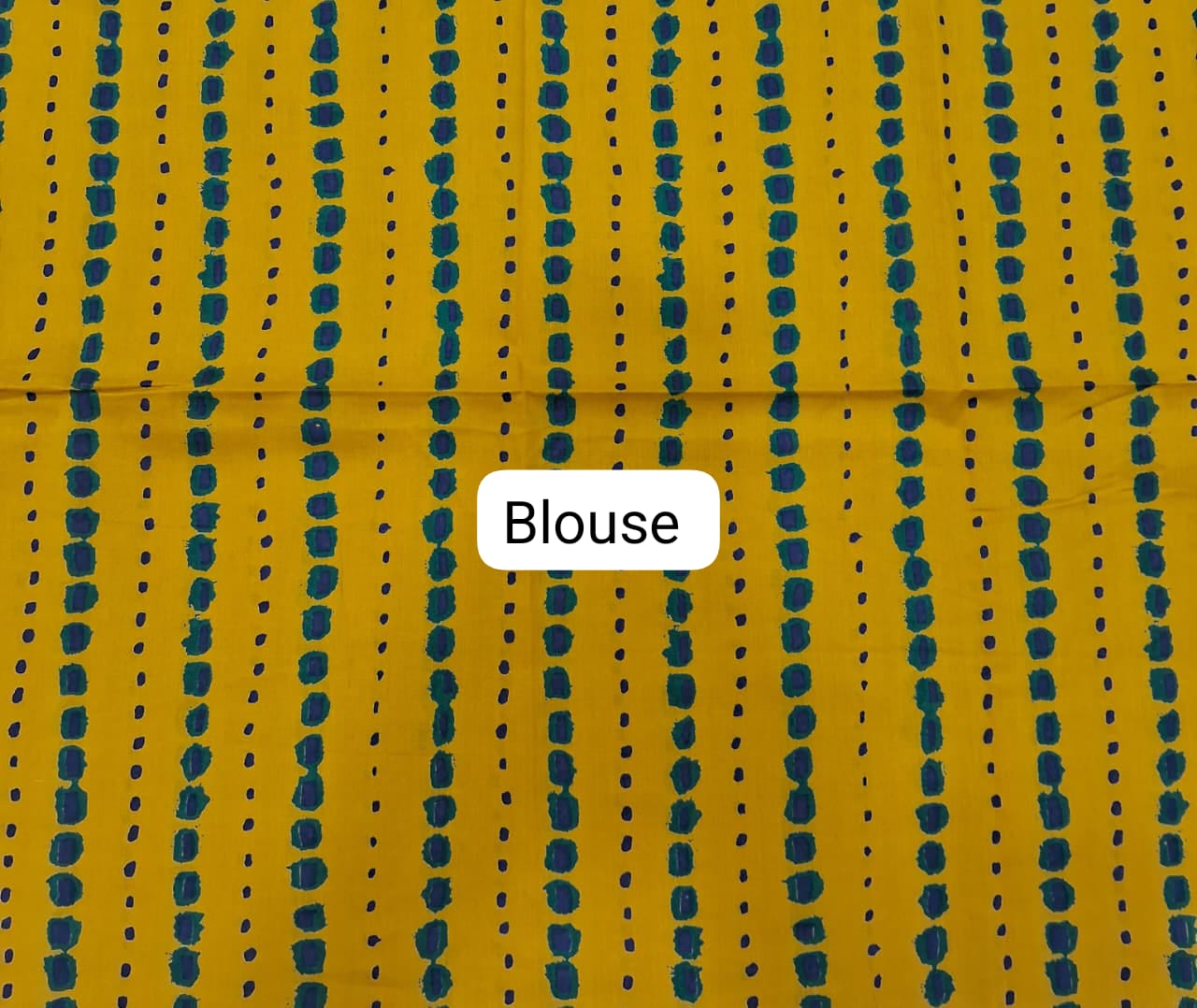 Seafoam Green Plain Linen Cotton Saree blouse