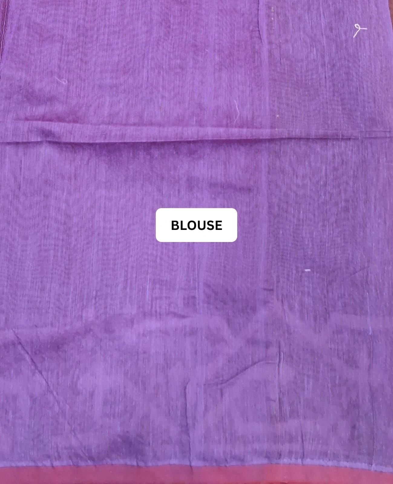 Luxury Purple Muslin Saree BLOUSE