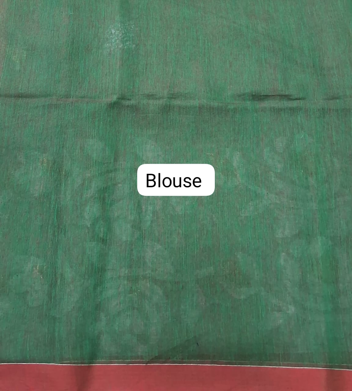 Walnut Brown Jamdani woven Muslin Saree Pallu
